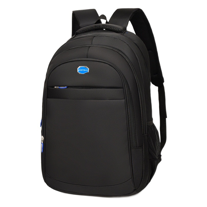 Mochila hombres de moda casual gran capacidad simple bolsa ordenador portátil simple para estudiantes secundaria y superior