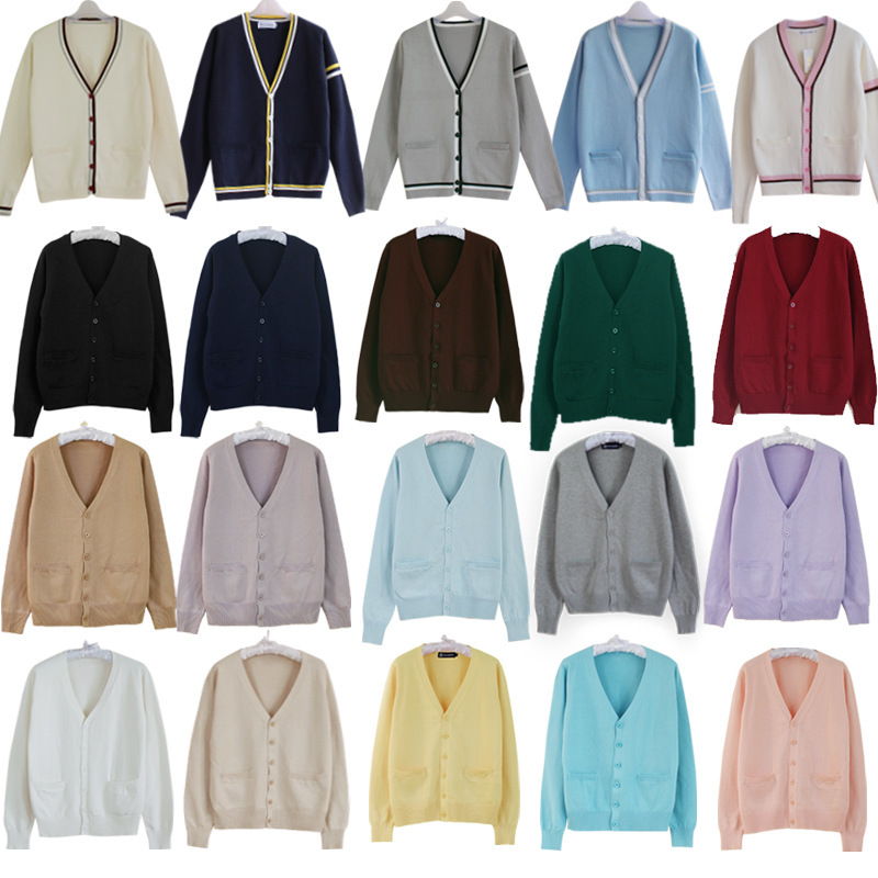 Japan JK uniform cardigan class uniform British students academic style sweater sweater a generation of hair
