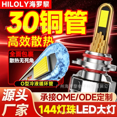 Cross-border best-selling car LED headlight modification h1h3 super bright 9012 laser 9005 car lights wholesale and dropshipping (Ön faralar)