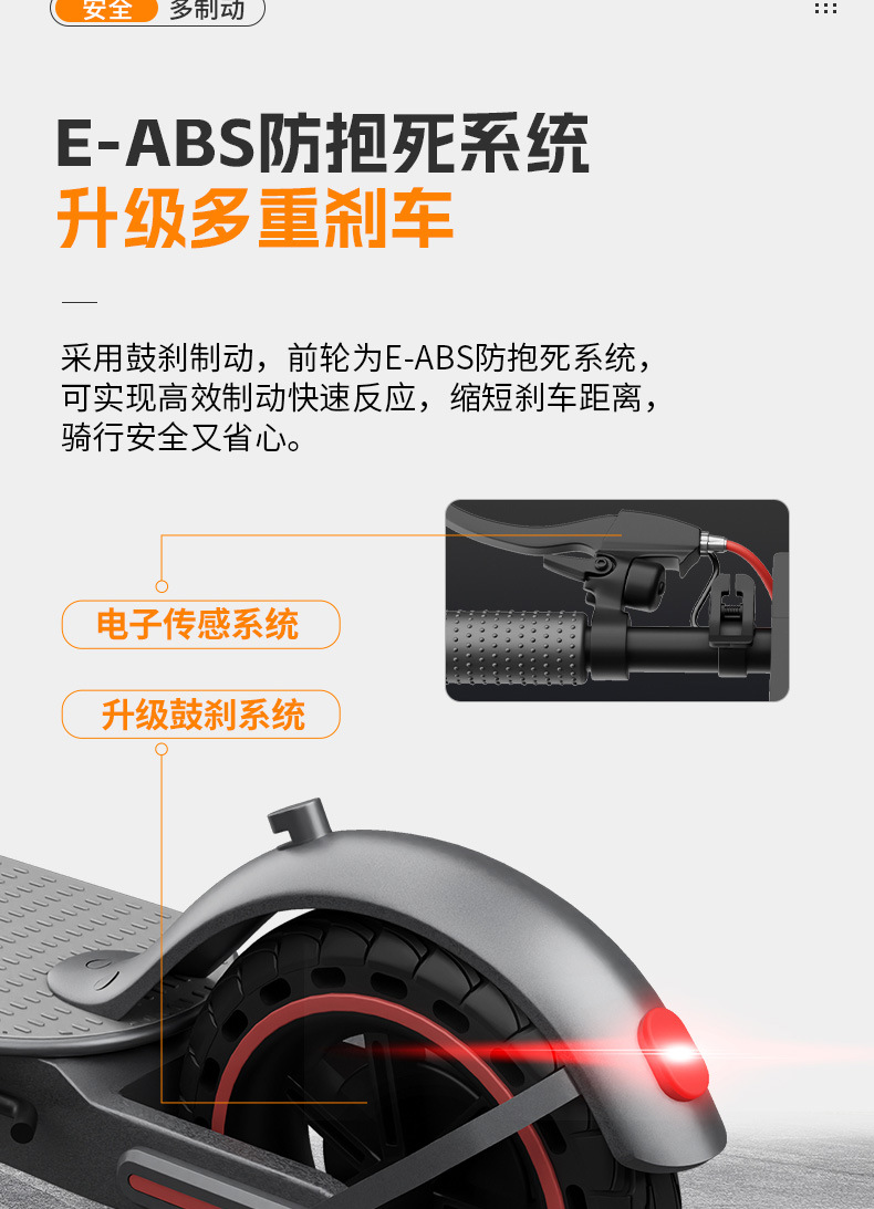 Manufacturer Wholesale Folding Electric Scooters, Small Portable Mobility Scooters for Adults, Cross-Border Export