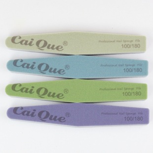 Colorful Sparrow Nail File Polishing Strip for Shaping Nails, Non-Shedding Double-Sided Sponge Buffer, Wholesale Washable Tool, Durable