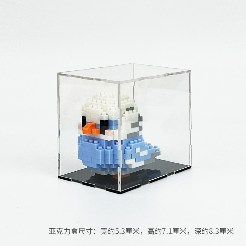 Compatible con Lego creativo lindo pájaro niña serie loro Xuanfeng lindo pájaro rompecabezas montaje bloques de construcción de juguete regalo