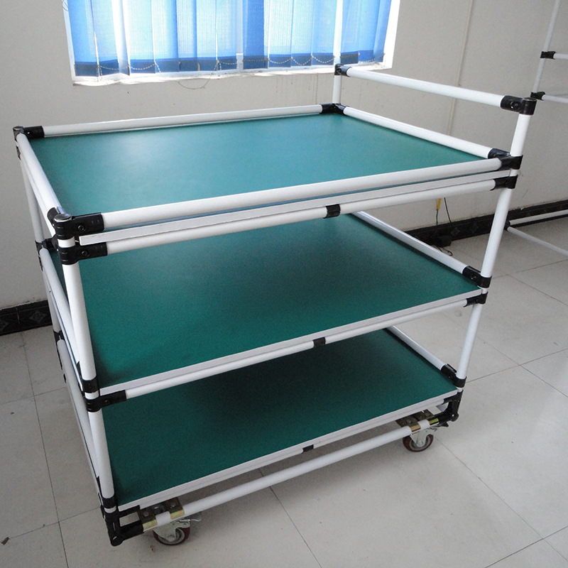 厂家直销线线棒周转车物料架精益管货架不锈钢精益管铝型材精益管