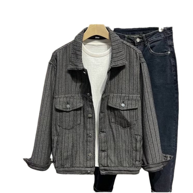 Men's Clothing foam jacket trendy handsome men's design tops autumn clothes_voghion.com