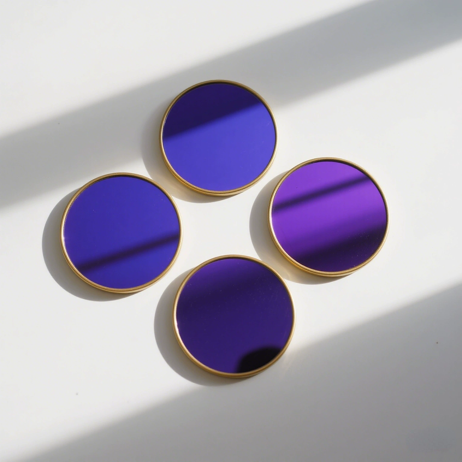 470 нм точечный одиночный отражатель с сине-фиолетовым диапазоном, высокая отражающая способность >99%, предназначенный для машинного зрения