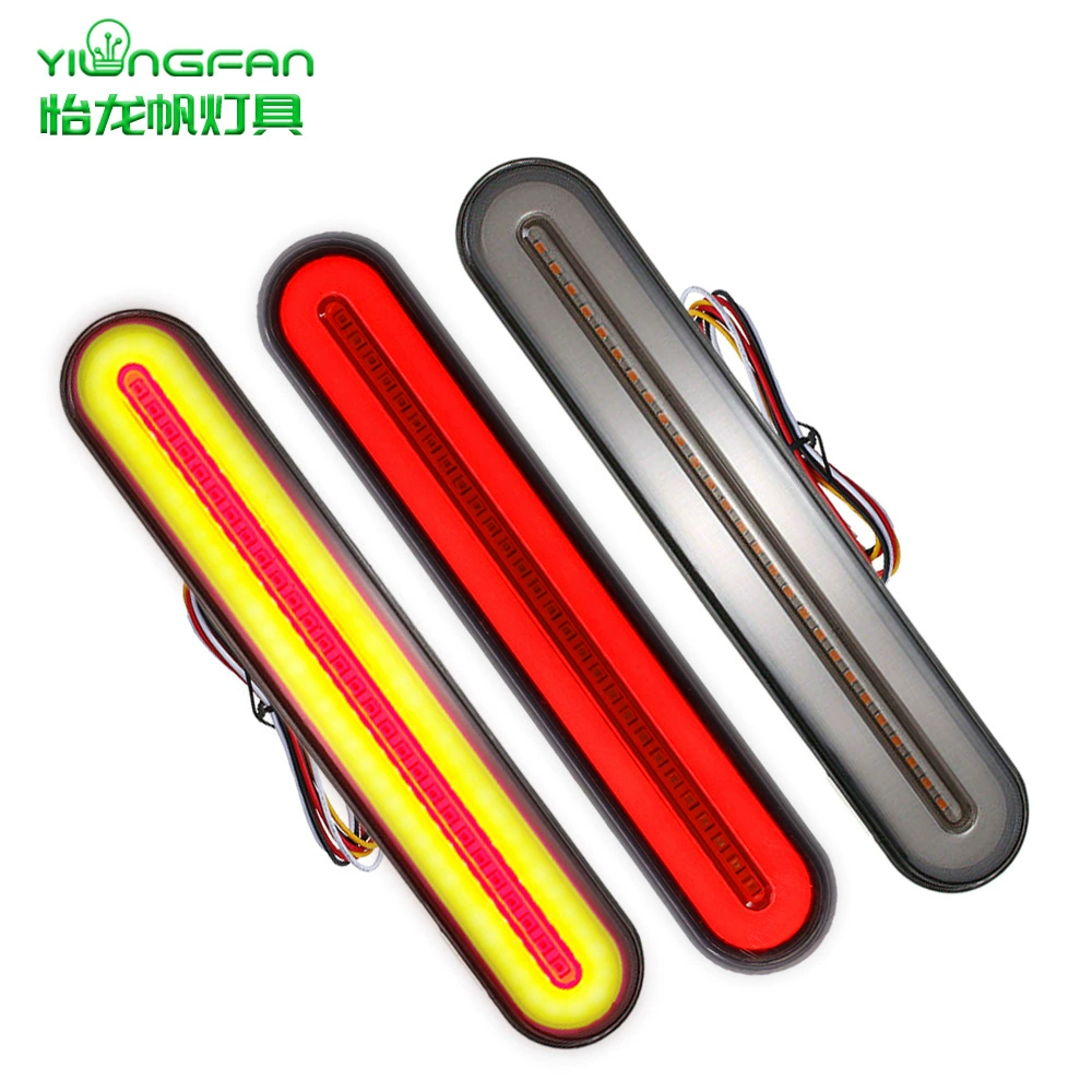 Фабричный оптовый новый тяжелый грузовой прицеп модификация 100LED световой путеводитель двухцветный тормоз текущая вода поворот к задним фонарям