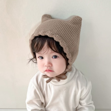 宝宝帽子女宝贝雷帽秋冬季婴儿画家帽冬季八角帽可爱超萌2022新款