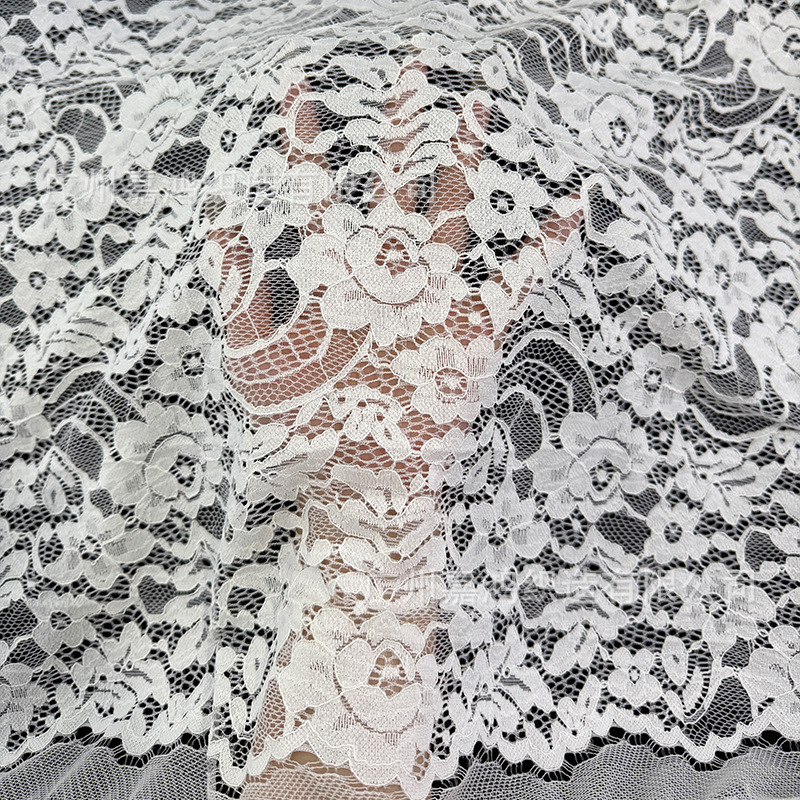 Namin nuevo tejido de encaje temperamento de moda base de ropa de mujer hueso de flor para hacer vestidos fabricantes de encaje spot