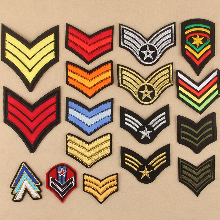 徽章补丁贴花熨烫贴缝纫贴修补贴装饰补洞衣服裤子贴带熨烫胶