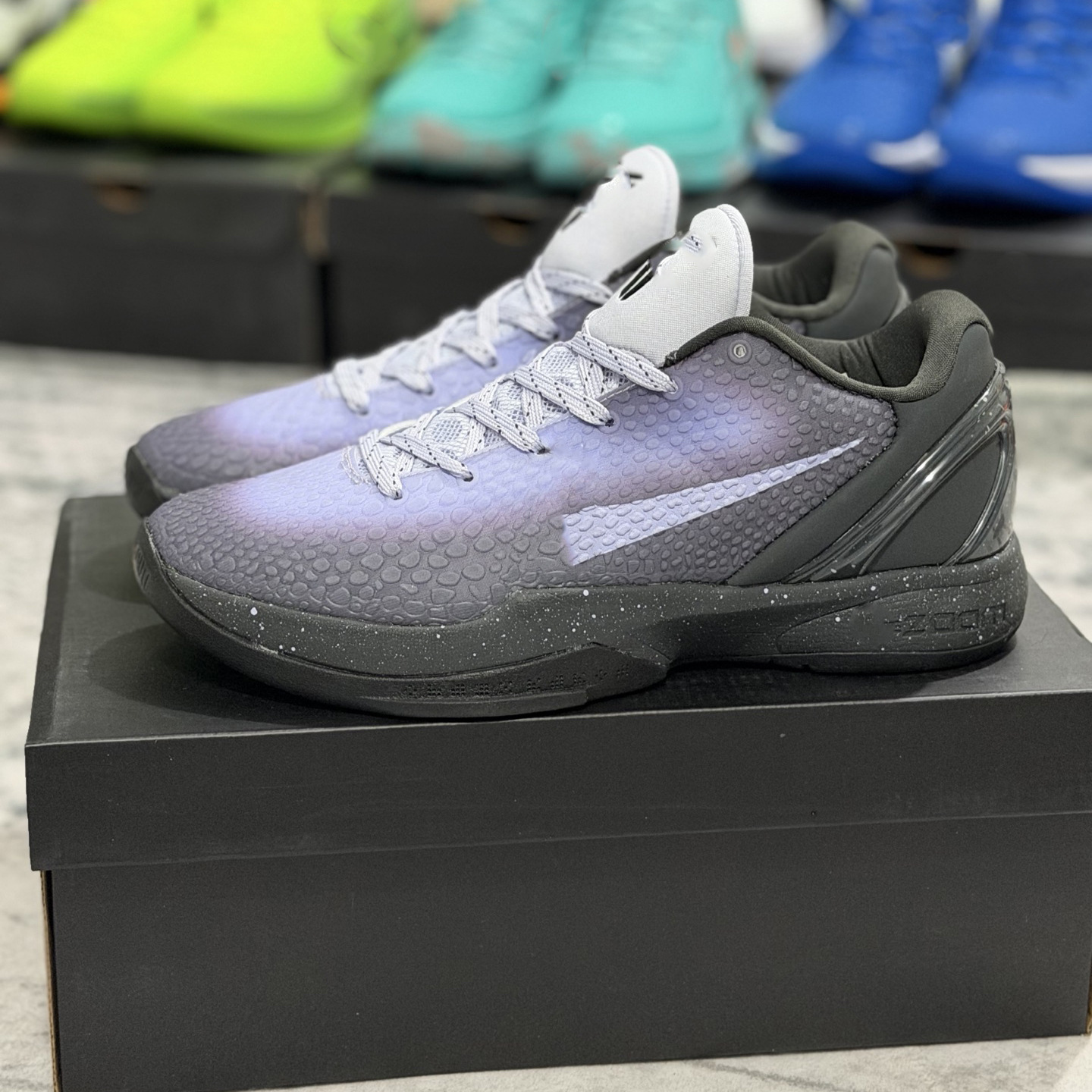 Zapatillas de Baloncesto Kobe 6 de Caucho, Transpirables, Antideslizantes y con Amortiguación para Deporte