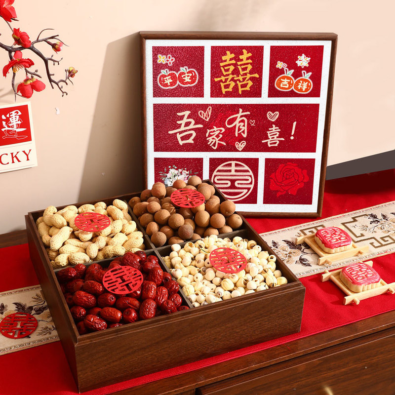 結婚式、早く生まれた貴子、デーツオーナメント、ウェディングキャンディー、ドライフルーツボックス、収納ボックス、四角いグリッドプレートギフトボックス、新築祝い用|undefined