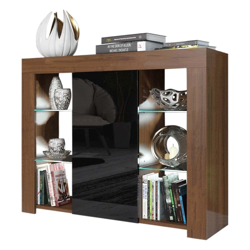 Moderno Estilo nórdico aparador gabinete simple vajilla gabinete de almacenamiento de mercancías
