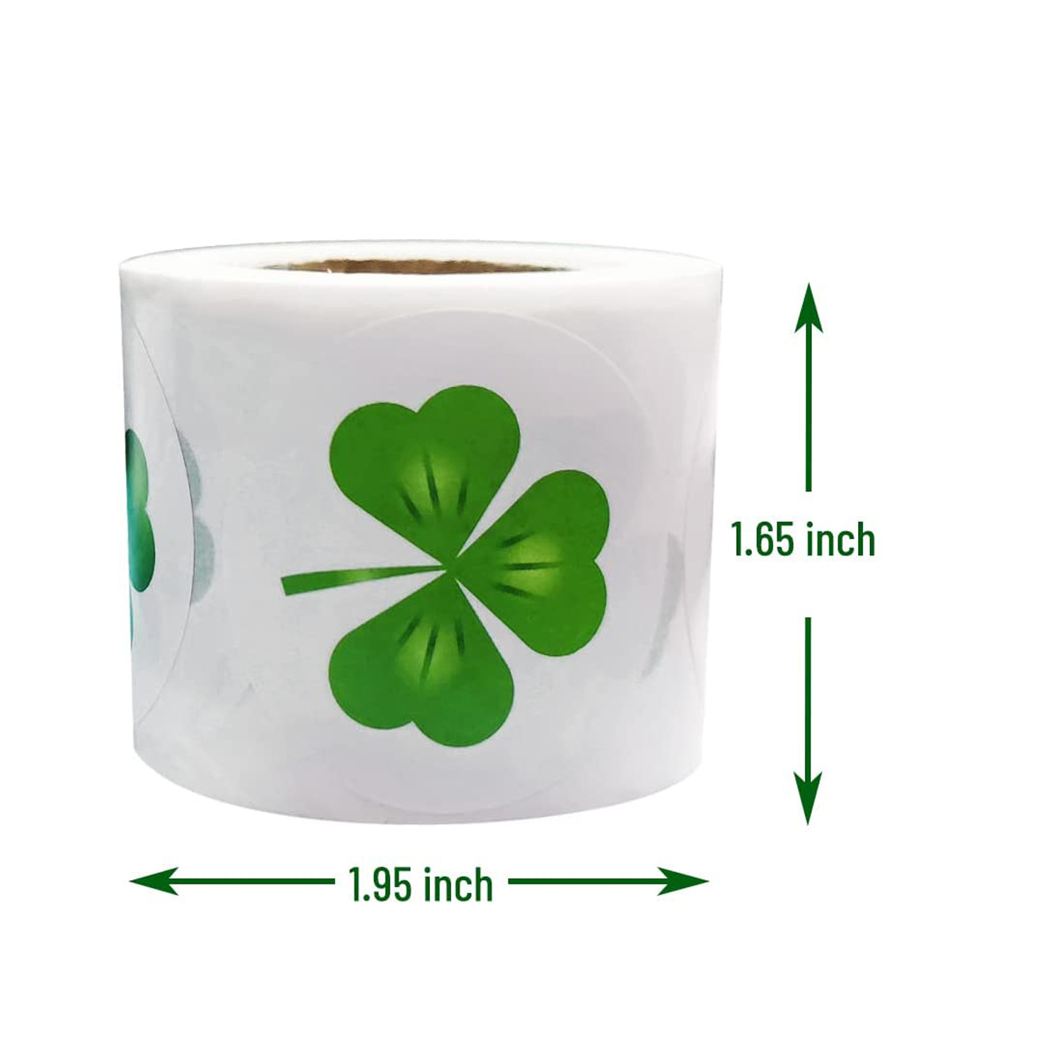 Color Block Festival St. Patrick Copper Plate Sticker Classic Style Commute Adhesive Tape display picture 2