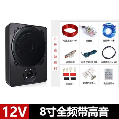 Active Seat Modified Bluetooth | Car speaker/subwoofer - dual-speakers-universal-12v-8inch-with-treble-version-high-end-line