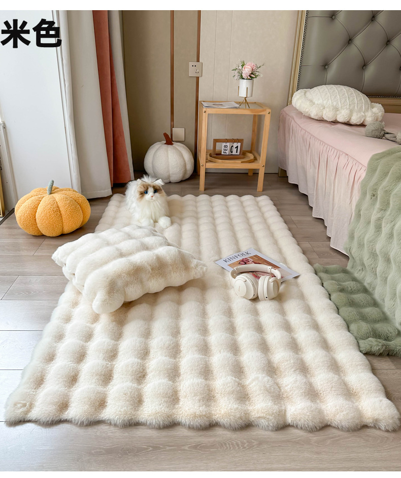 Full Carpet Coverage Commercial Mat, Ins-Style Ink Wash Study Atmosphere Rug, Light Luxury Floor Mat, Light Luxury Carpet, Light Luxury Wool Rug for Bathroom