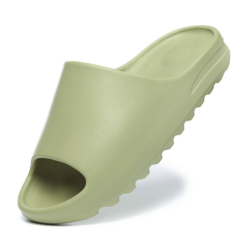 Coconut fish mouth slippers, outdoor home slippers, Kanye's same thick-soled couple slippers, eva men's slippers