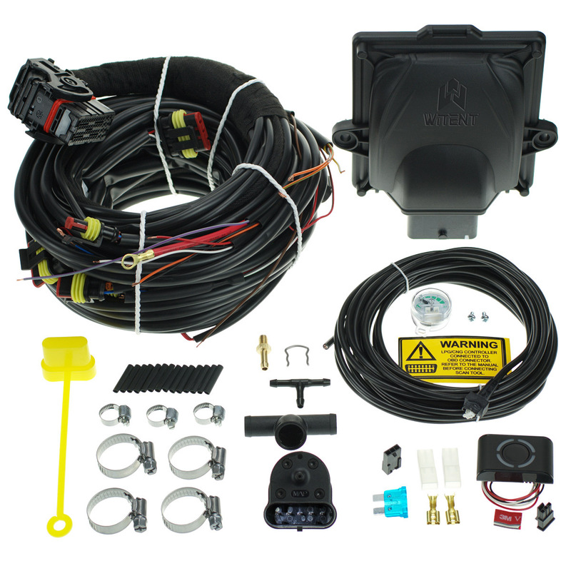 Go Fast electronic control ECU natural gas LPG car CNG modified GNV controller DIGITRONIC kit GPL