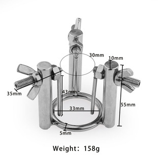 Adult sex toys tripod triangle urethral dilator male horse eye expansion stainless steel SM metal sex