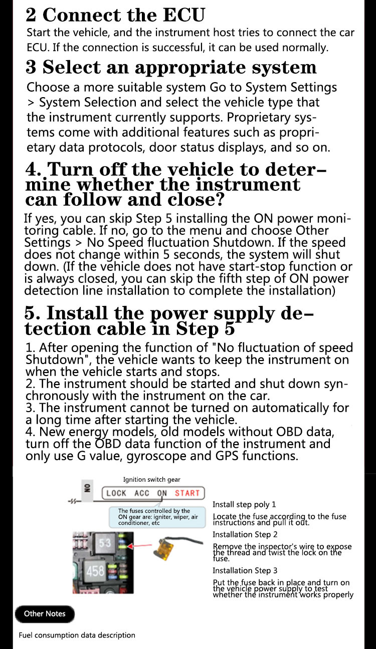 Three-generation LUFI XS car modified instrument OBD2 GPS multi-function LCD meter turbine speed G value gyro