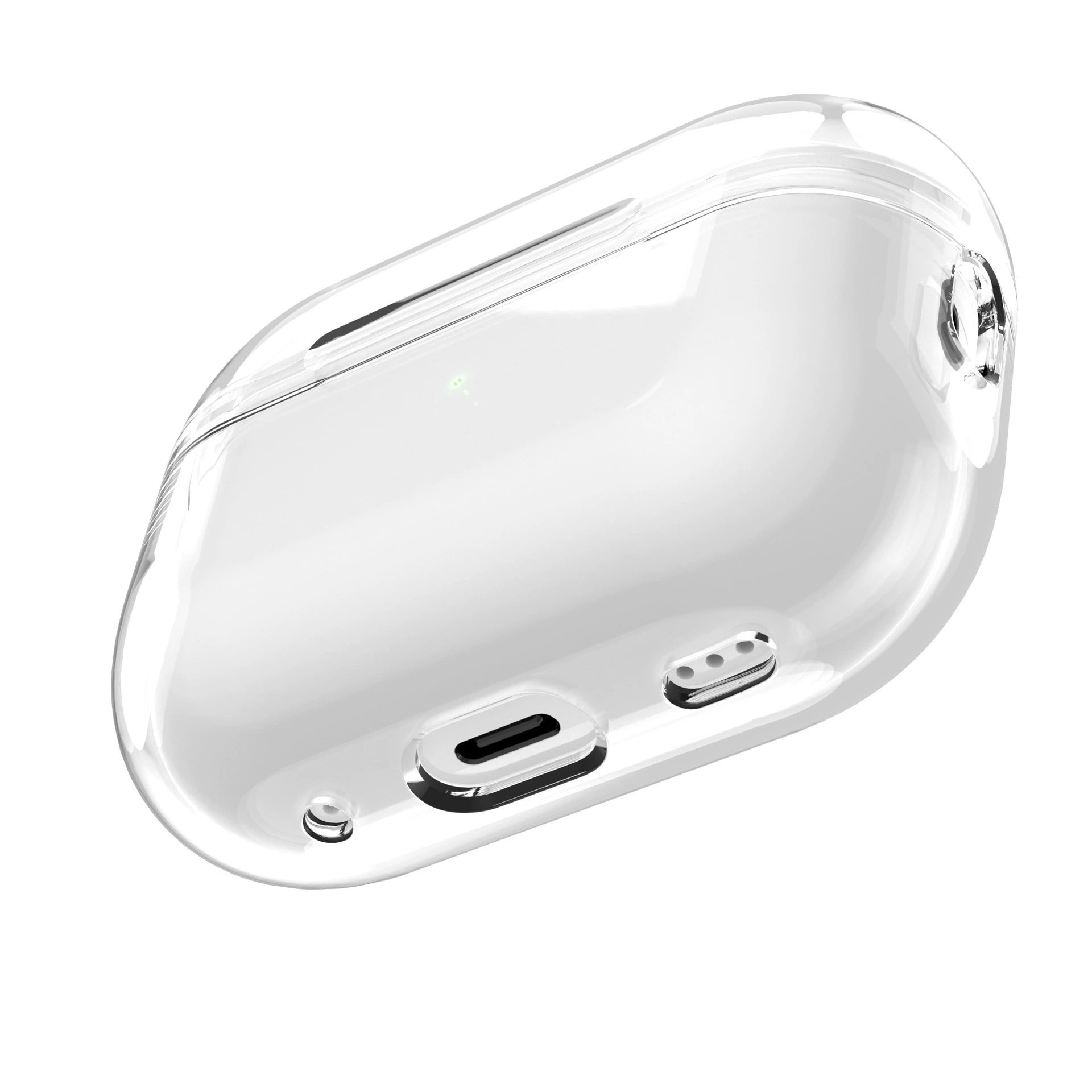 Подходит для прозрачного защитного чехла AirPods Pro2, высокопрозрачный мягкий TPU чехол для наушников AirPods Pro2 поколения Apple