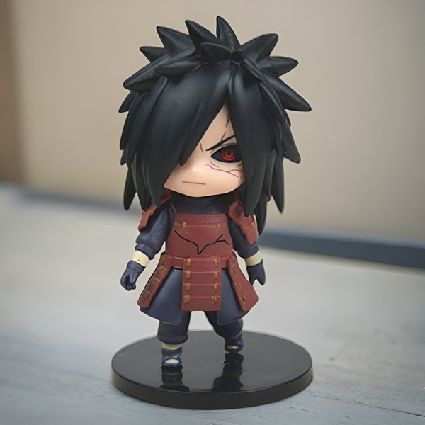 Naruto Handmade Xiao organiza muñecas de dibujos animados con tierra, modelos de juguetes, niños, estudiantes de anime de escritorio