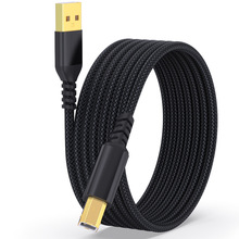USB 2.0打印机线镀金方口打印机数据线A公对B电脑USB打印线