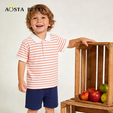 2026�ļ��¿�����POLO����ͯ������װ��֯����Сͯ�̿������״���