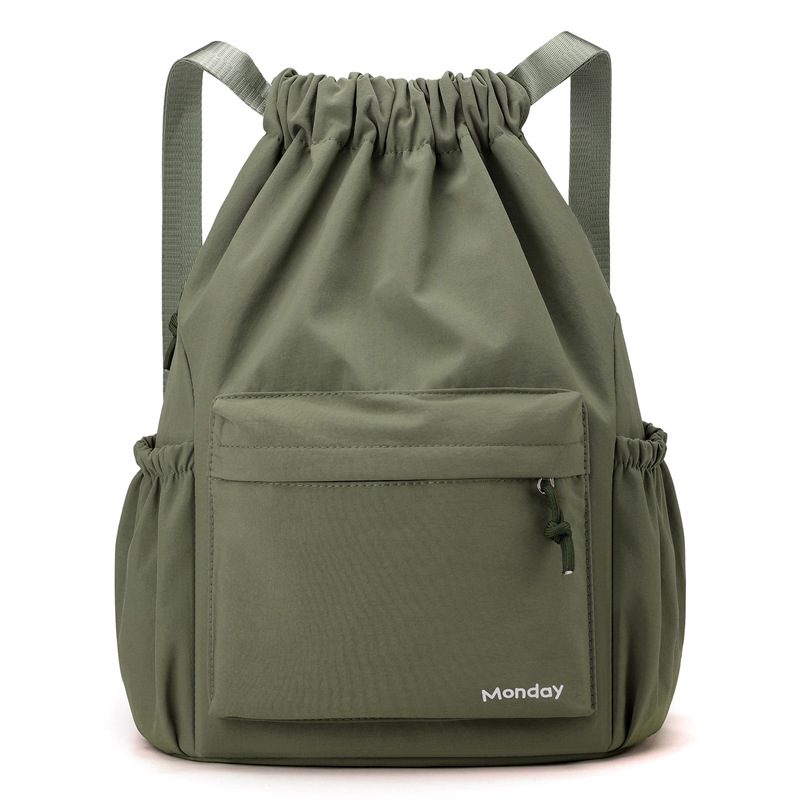 2025 nueva mochila de mujer nylon mochila multifuncional de gran capacidad ocio viaje ligero bolsa de fitness vacaciones