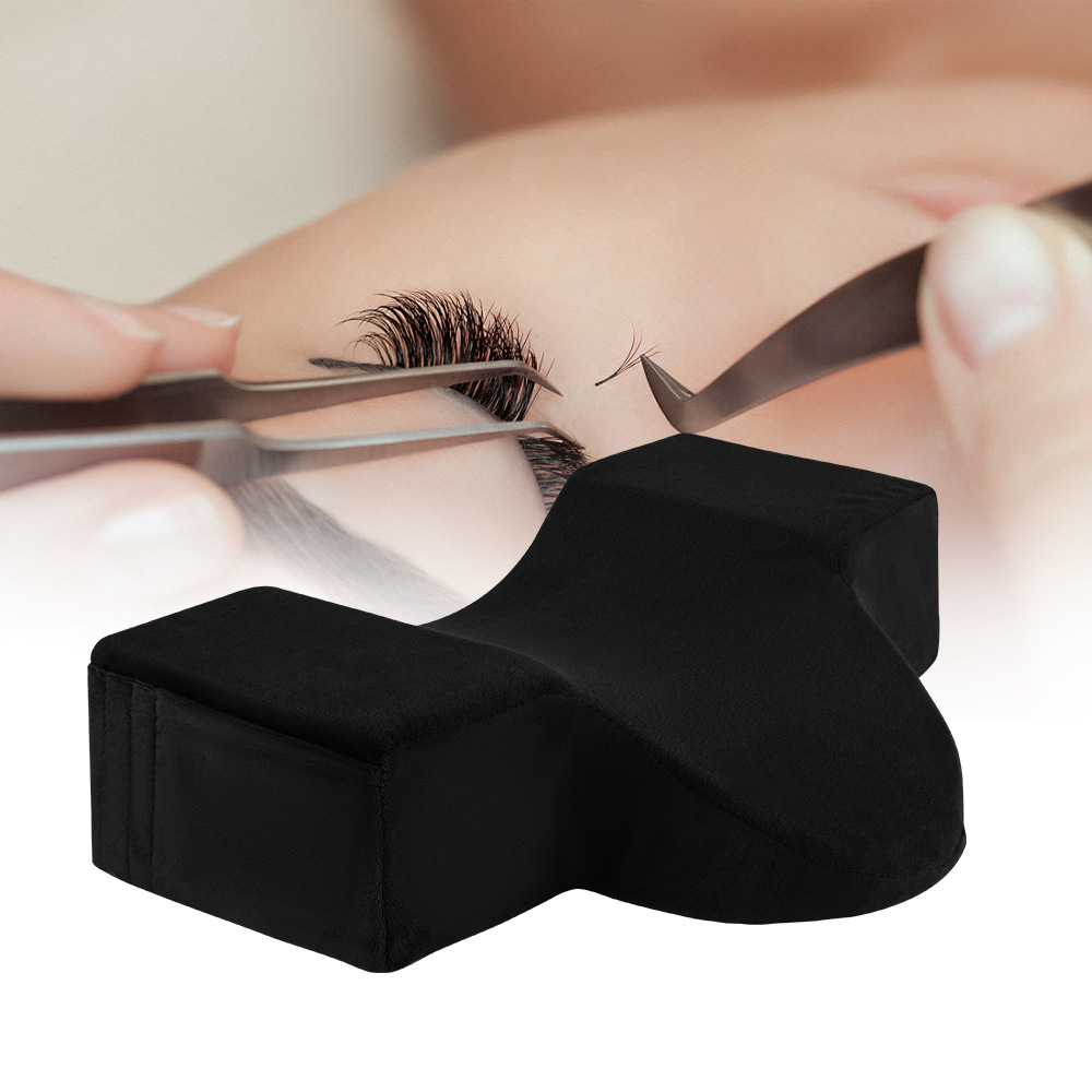 Explosiones transfronterizas, almohada de mariposa de injerto de pestañas, mesa de operación de injerto de pestañas, almohada de mariposa de belleza de pestañas, reposacabezas de pestañas