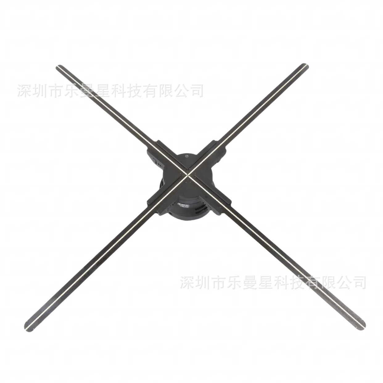 65CM 홀로그램 팬 화면 육안 3D 광고 기계 접합 대형 화면 WIFI 전송 서스펜션 쿨 LED 회전 화면