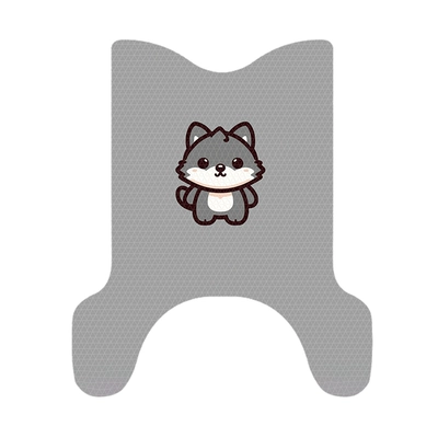 Electric vehicle foot mat, Decorative Accessories - yadi-m10-d-dedicated-little-bad-wolf-a3416