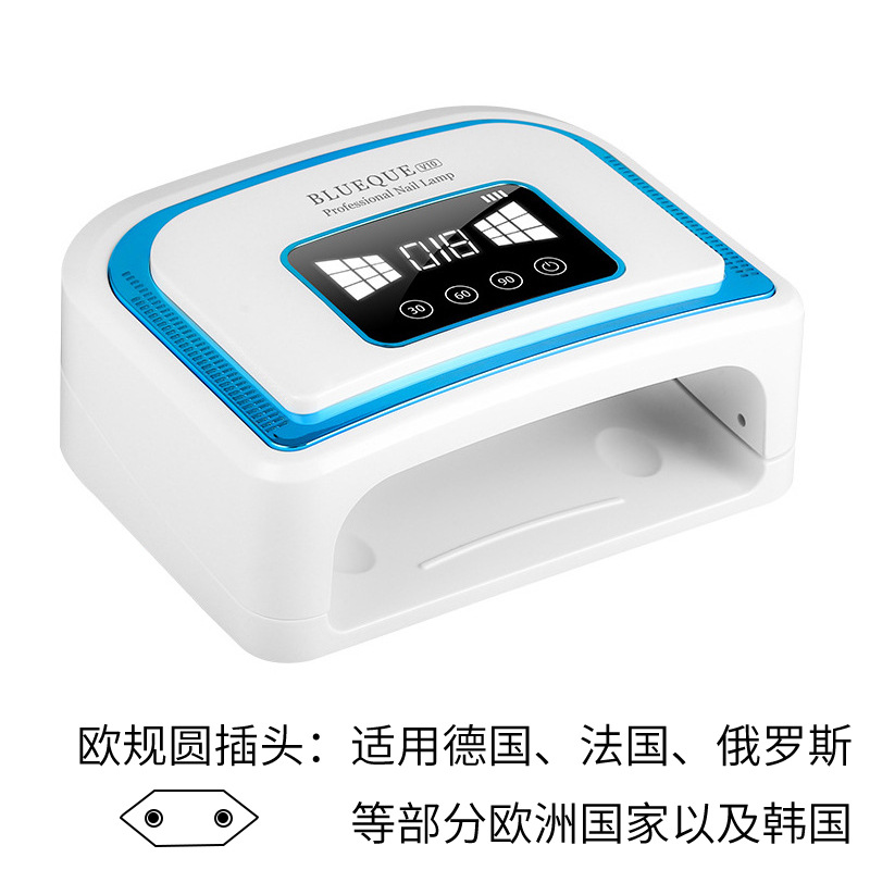 Lámpara de uñas de almacenamiento eléctrico máquina de fototerapia lámpara de cocción UV recargable inalámbrica LED esmalte de uñas pegamento curado máquina de esmalte de uñas lámpara de hornear