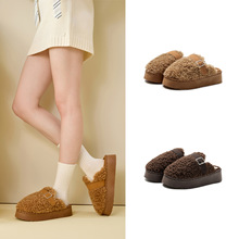 �Ҿ�ë�q����ЬŮ��4cm���ߺ�׼ӽq��ů��Ь2025�羳�ﶬë��Ь