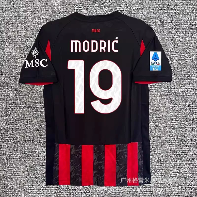 Коллекция европейских гигантских джерси 25-26, AC Milan №19 Modric, футбольная форма Майами