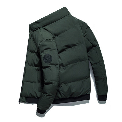 Chaquetas acolchadas de algodón para hombre, invierno 2023, abrigos de invierno, chaquetas acolchadas de algodón ligeras con cuello alto, chaquetas acolchadas de algodón gruesas para hombre de mediana edad, venta al por mayor