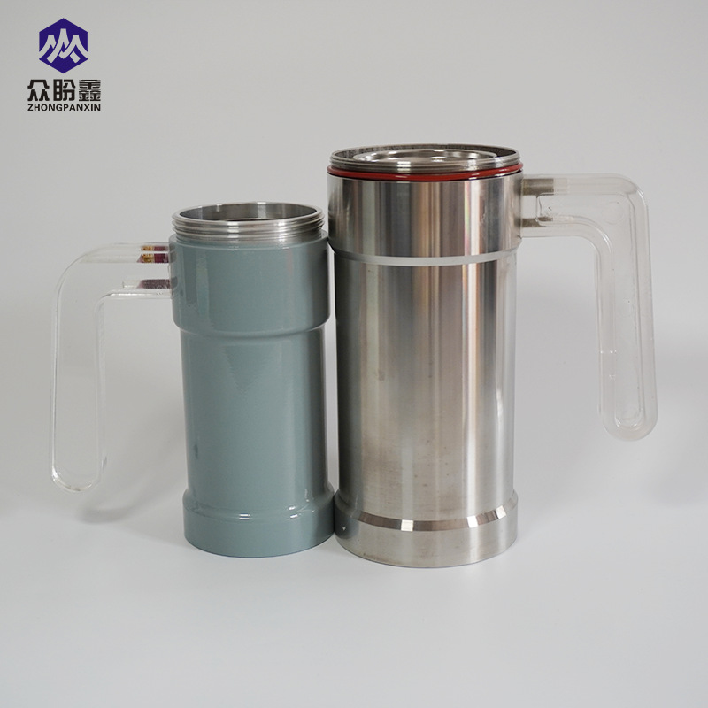 众盼鑫0.3升0.5升小型液氮罐 铝合金材质美容院家用液氮容器
