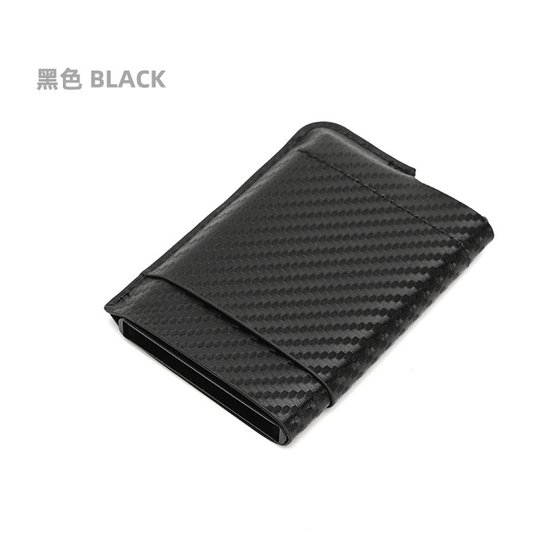 Titular de la tarjeta de control de acceso titular de la tarjeta multi-tarjeta titular de la tarjeta de estilo europeo y americano de los hombres billetera al por mayor clip de oro americano de los hombres venta caliente transfronteriza