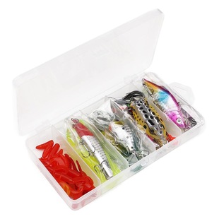 Cross-border wholesale Luya bait set sea fishing bionic fake bait bionic bait sequin VIB Mino fishing gear