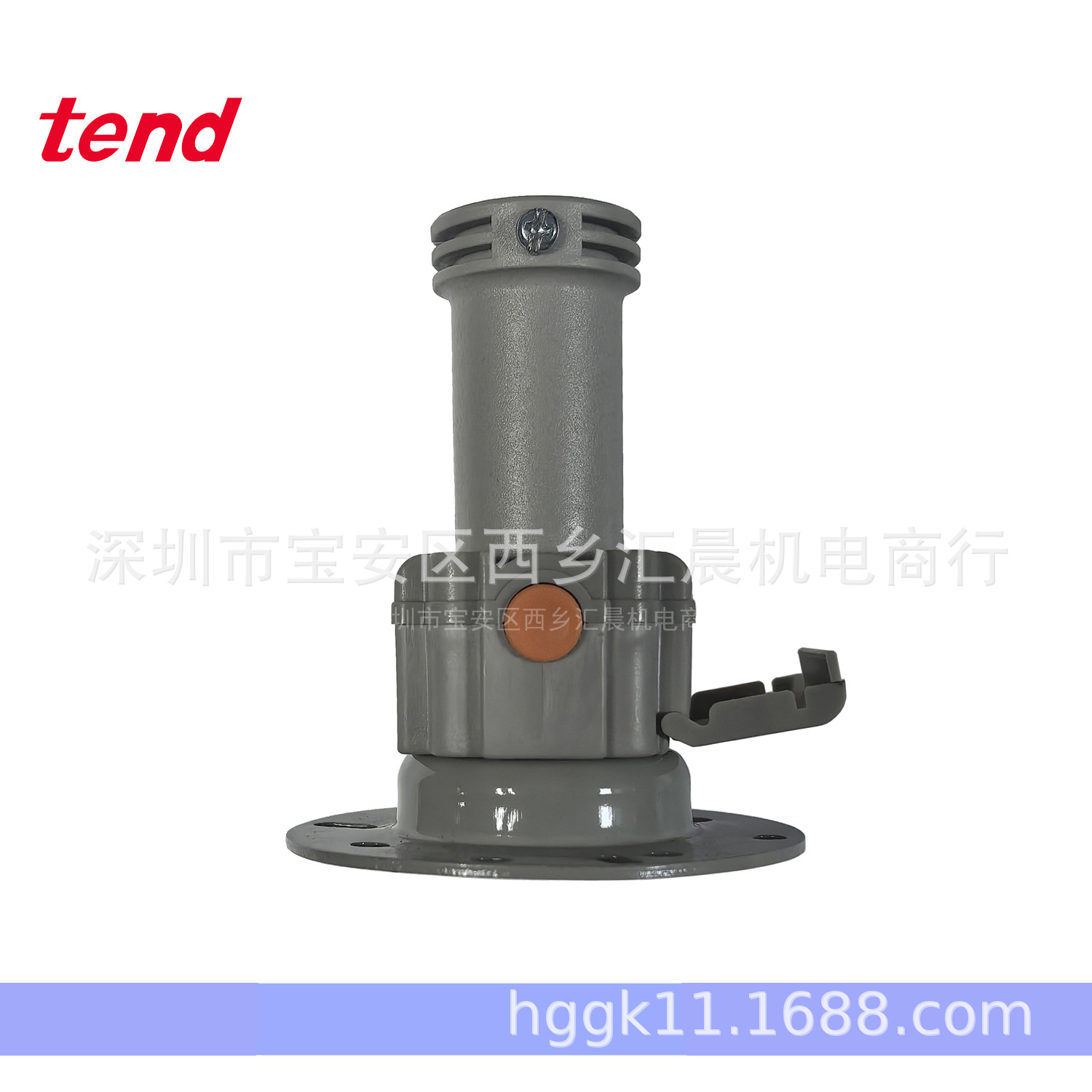 供应台湾天得三色灯可折式座子TPTL5-F三色灯脚座