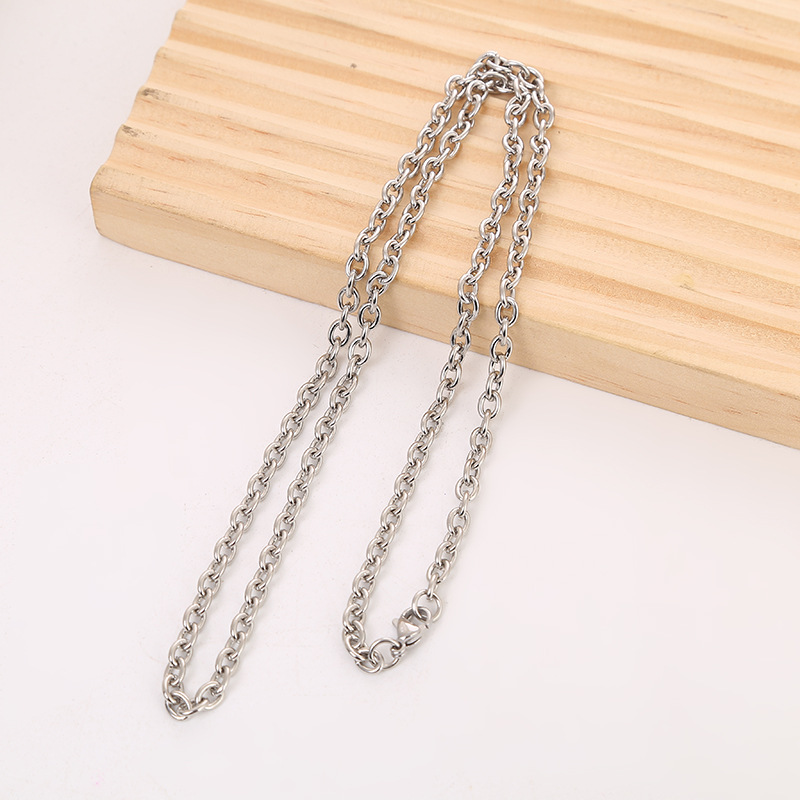 Simple Style Geometric Stainless Steel Handmade Necklace 1 Piece display picture 3