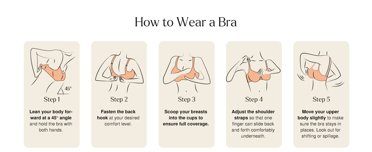 everyday bra for women wireless seamless no underwire with full support