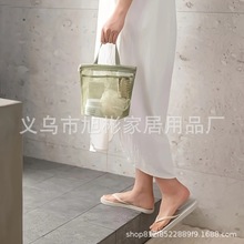 镂空简约迷你便携网眼旅行洗漱包学生手提化妆包杂物收纳包袋