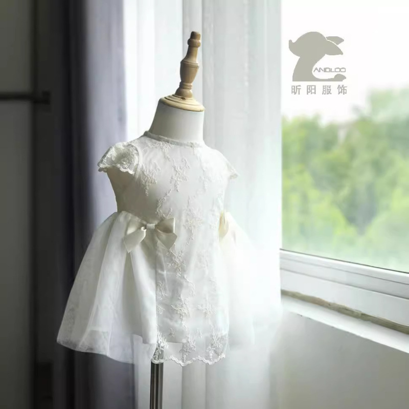 童裙夏季新款婴儿连衣裙女宝宝甜美公主裙满月礼服裙女童裙子|undefined