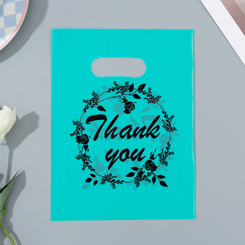 Pequeño bolso de la joyería Regalo de Cumpleaños bolsa de embalaje bolsa de regalo de plástico al por mayor tienda de ropa bolsa de compras envío gratis image 12
