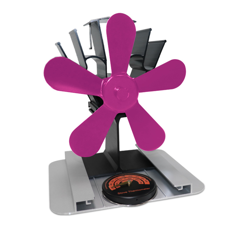 Ventilador de pared ventilador térmico al aire libre hielo pesca calefacción estufa Amazon energía térmica chimenea ventilador mini ventilador térmico