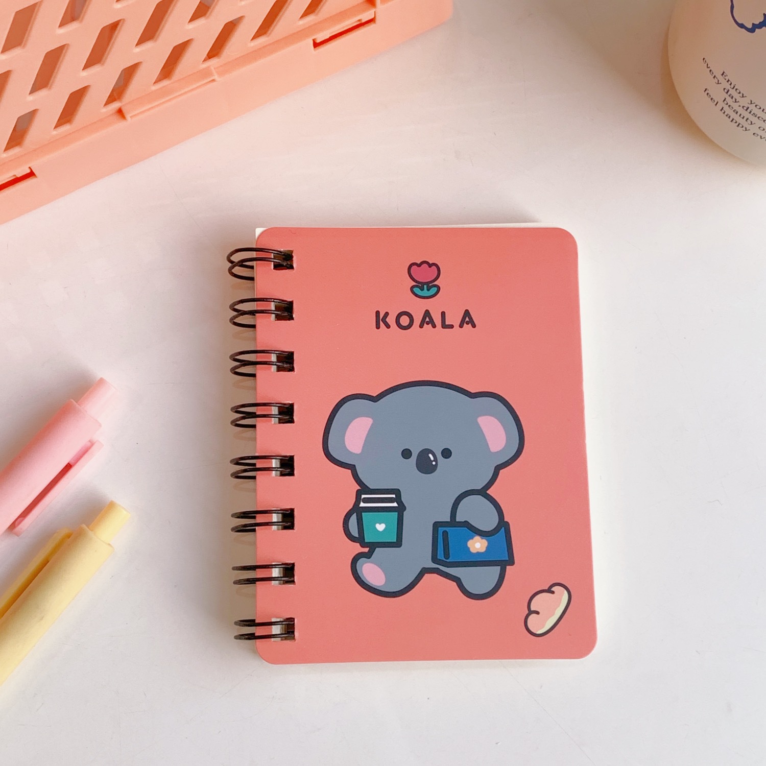 50g Weight Cute Style Cute Mini Portable Pocket Notepad Cartoon Notebook Child Student Gift 2