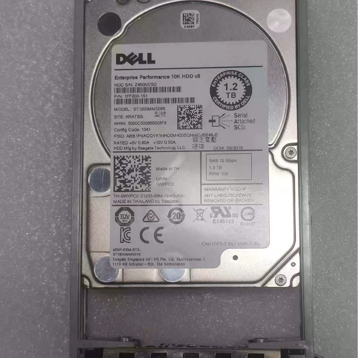 ST1200MM0088 0WXPCX WXPCX 1FF200-151 1.2Т SAS 12Gb