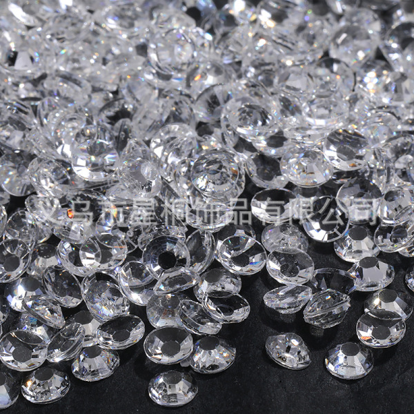 Round flat resin drill color nail drill 14 cut DIY diamond painting crafts mobile phone shell stick drill accessories
