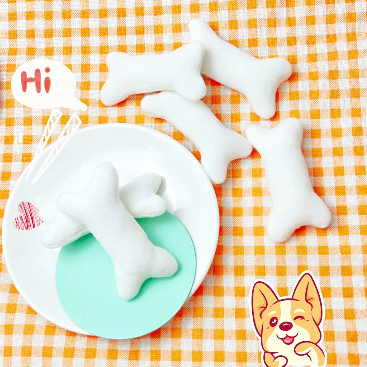 Creative cute children's doll