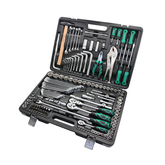 Casing Auto Repair Set Socket Wrench suit Quick Ratchet Repair Tool Combination 150 Pieces Tire Removal